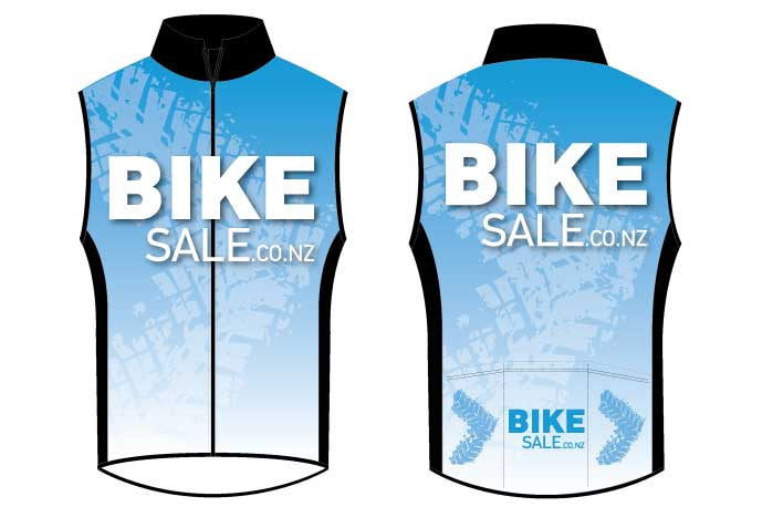 Bike Sale Branded Vest - Blue